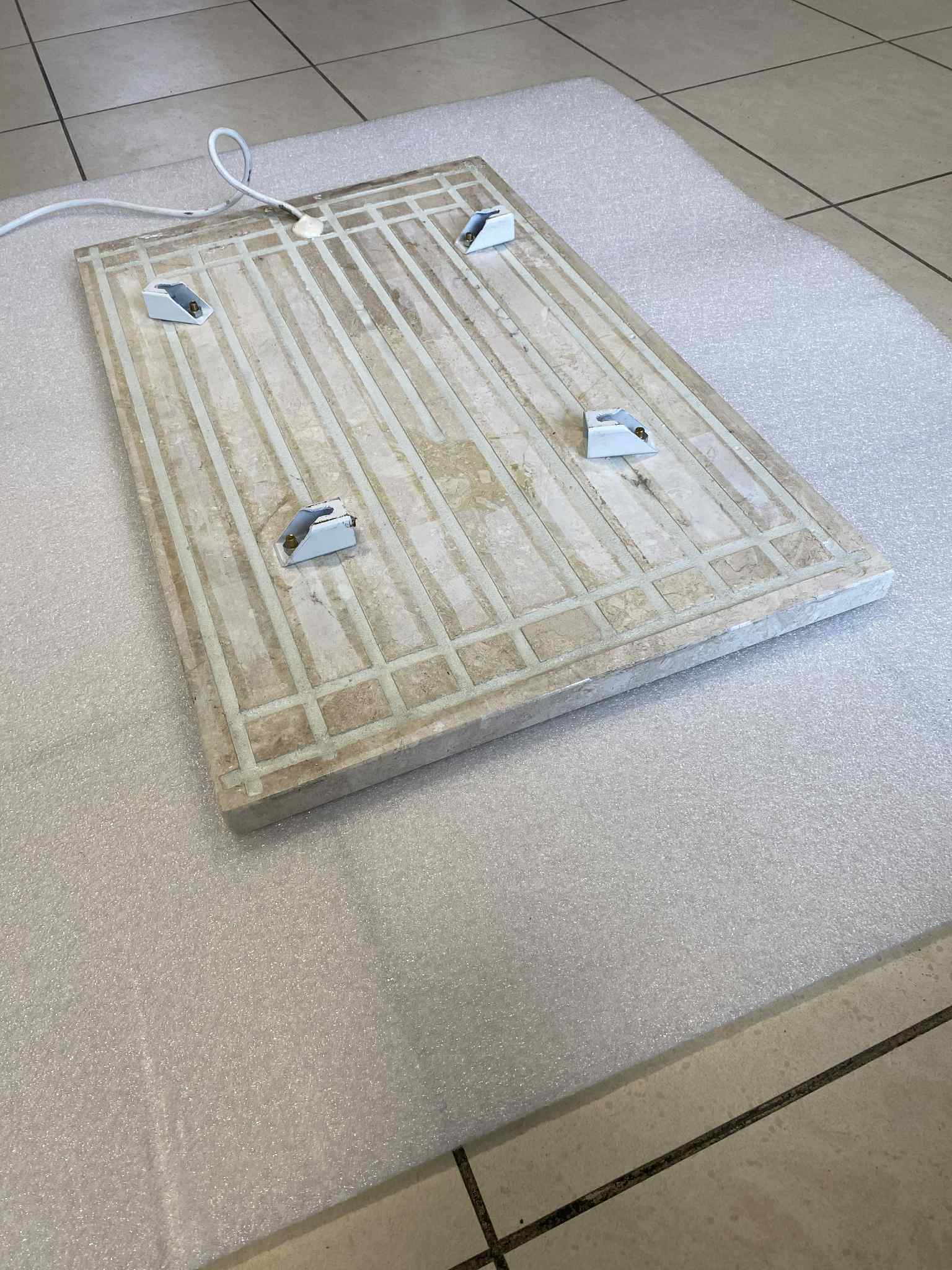 Marmurowy grzejnik elektryczny kamień naturalny energooszczędny Daino 800W