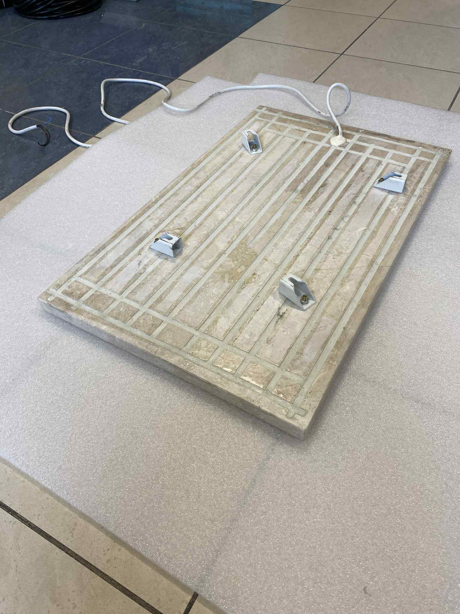 Marmurowy grzejnik elektryczny kamień naturalny energooszczędny Daino 800W