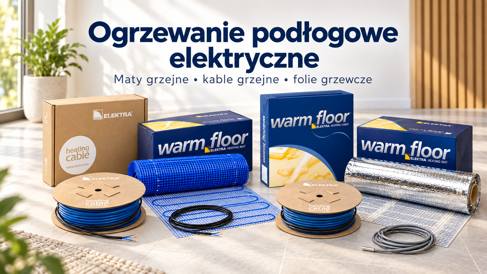 You are currently viewing Ogrzewanie podłogowe elektryczne. Jakie wybrać? Elektra KARDO